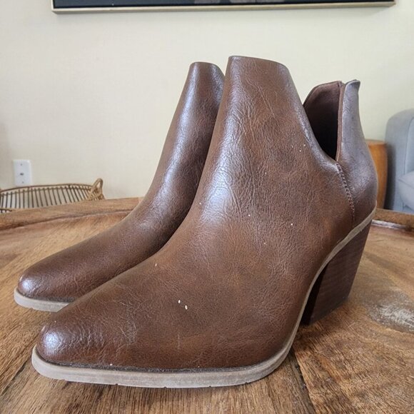 Michael By Michael Shannon Aubrey Brown Boots Womens 9.5 | 331612 - Picture 12 of 14